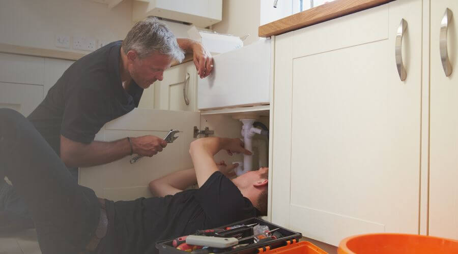 Professional burst pipe repair services in Forest, LA